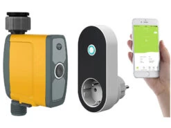 Royal Gardineer WLAN Wasserventil:WLAN-Bewässerungscomputer Mit Bewässerungs-Ventil & App-Steuerung -Rosenstein & Söhne Shop nx6476 8