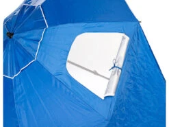 Infactory Sonnenschirm Strand:2in1-Sonnenschirm Und Strandmuschel 2 Seitenwände, UV50+, Verstellbar -Rosenstein & Söhne Shop nx6482 6