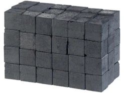 Duvence BBQ-Grill-Kohlen:Premium-Kokosnuss-Naturkohle Für Feuer- Und BBQ-Grill, 2 Kg -Rosenstein & Söhne Shop nx6798 1