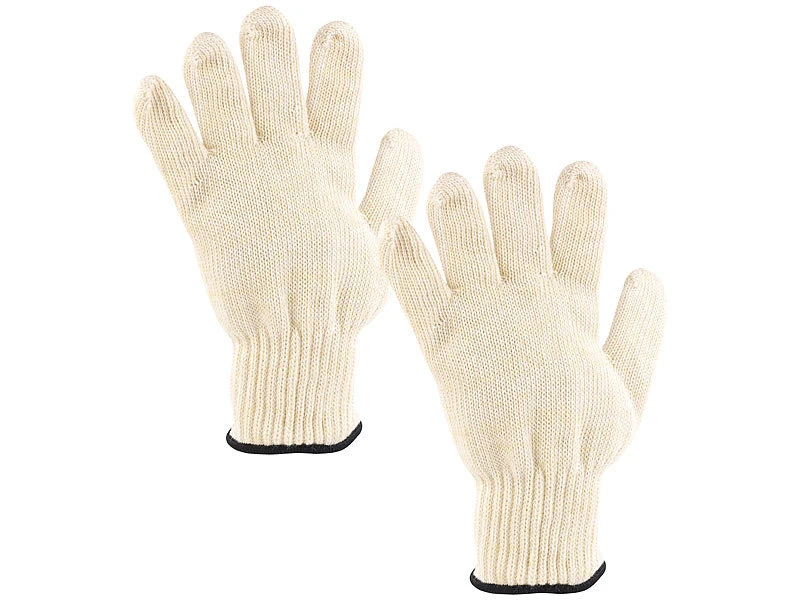Rosenstein & Söhne Feuerfeste Handschuhe:2er-Pack Hitzebeständige Grillhandschuhe In Universalgröße, Bis 250 °C 3 Rosenstein & Söhne Feuerfeste Handschuhe:2er-Pack Hitzebeständige Grillhandschuhe In Universalgröße, Bis 250 °C