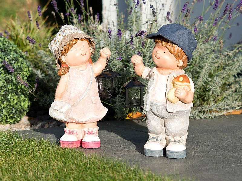 Royal Gardineer Handbemalte Deko-Figur "Klein-Willy" Mit Laterne Versandrückläufer 5 Royal Gardineer Handbemalte Deko-Figur "Klein-Willy" Mit Laterne Versandrückläufer – Bild 3