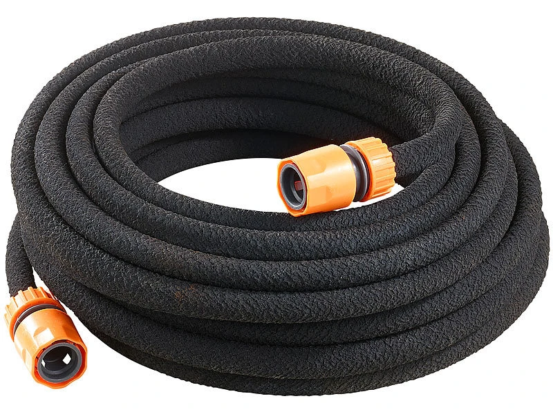 Royal Gardineer Sickerschlauch Garten:Perlschlauch Rund, Inkl. Schnellanschluss-Kupplungen, 12 M 3 Royal Gardineer Sickerschlauch Garten:Perlschlauch Rund, Inkl. Schnellanschluss-Kupplungen, 12 M