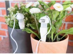 Royal Gardineer Topfbewässerung:Topfpflanzen-Bewässerungs-System Mit Tonspitze Und Schlauch, 5er-Set -Rosenstein & Söhne Shop nx7348 5 1