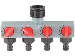 Royal Gardineer Gartenbewässerung:WLAN-Bewässerungscomputer, 4-Wege-Verteiler, Feuchtigkeitssensor, App 31 Royal Gardineer Gartenbewässerung:WLAN-Bewässerungscomputer, 4-Wege-Verteiler, Feuchtigkeitssensor, App -Rosenstein & Söhne Shop nx7364 2 2