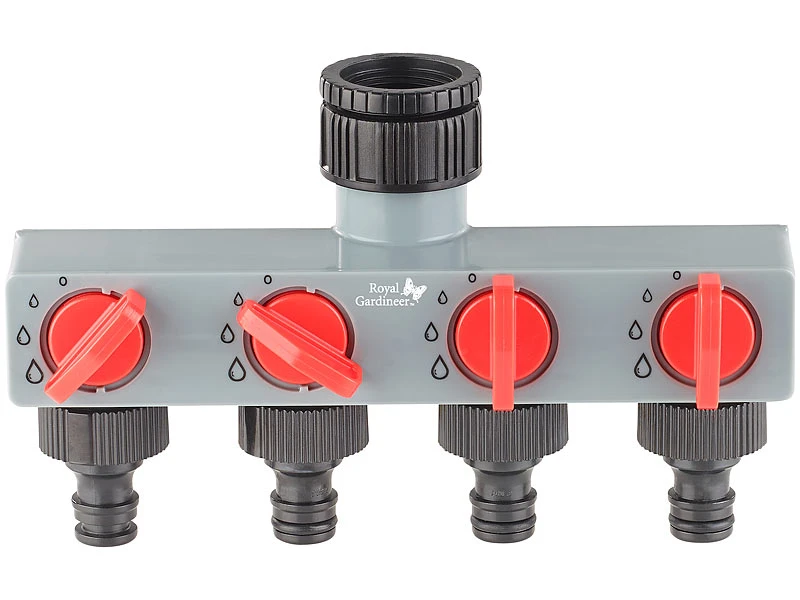 Royal Gardineer Gartenbewässerung:WLAN-Bewässerungscomputer, 4-Wege-Verteiler, Feuchtigkeitssensor, App 17 Royal Gardineer Gartenbewässerung:WLAN-Bewässerungscomputer, 4-Wege-Verteiler, Feuchtigkeitssensor, App – Bild 15