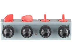 Royal Gardineer WLAN Bewässerung:WLAN-Bewässerungscomputer, Bewässerungsventil, 4-Wege-Verteiler, App -Rosenstein & Söhne Shop nx7364 5 1