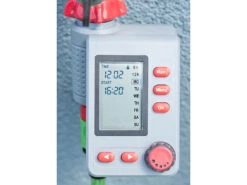 Royal Gardineer Bewässerungstimer:Digitaler Bewässerungscomputer Mit Display Und Magnet-Ventil -Rosenstein & Söhne Shop nx7366 6