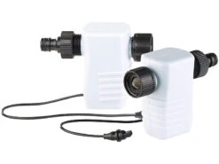 Royal Gardineer Wassercomputer:Digitaler Bewässerungscomputer Mit Display Und 4 Schlauch-Anschlüssen -Rosenstein & Söhne Shop nx7367 1 2