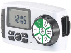 Royal Gardineer Wassercomputer:Digitaler Bewässerungscomputer Mit Display Und 4 Schlauch-Anschlüssen -Rosenstein & Söhne Shop nx7368 1 2