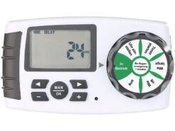 Royal Gardineer Wassercomputer:Digitaler Bewässerungscomputer Mit Display Und 4 Schlauch-Anschlüssen -Rosenstein & Söhne Shop nx7368 10 2