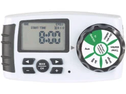 Royal Gardineer Wassercomputer:Digitaler Bewässerungscomputer Mit Display Und 4 Schlauch-Anschlüssen -Rosenstein & Söhne Shop nx7368 2 1