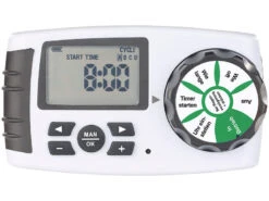 Royal Gardineer Wassercomputer:Digitaler Bewässerungscomputer Mit Display Und 4 Schlauch-Anschlüssen -Rosenstein & Söhne Shop nx7368 6 2