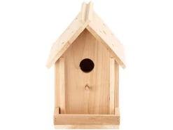 Royal Gardineer Vogelhäuschen:Nistkasten-Bausatz Aus Echtholz, Mit Balkon Und 6-teiligem Farben-Set -Rosenstein & Söhne Shop nx7501 2