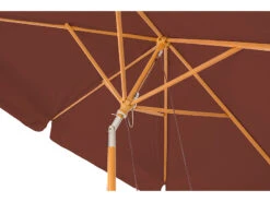 Royal Gardineer Gartenschirm:Neigbarer Sonnenschirm Mit Holzgestell, UV-Schutz 50+, Ø 3 M, Taupe -Rosenstein & Söhne Shop nx8378 4