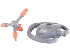 Royal Gardineer Rasensprinkler:Dreiarmiger Kreis-Rasensprenger Mit 10 Löchern, Für Flächen Bis 30 M² -Rosenstein & Söhne Shop nx9282 2