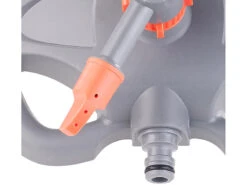 Royal Gardineer Rasensprinkler:Dreiarmiger Kreis-Rasensprenger Mit 10 Löchern, Für Flächen Bis 30 M² -Rosenstein & Söhne Shop nx9282 3