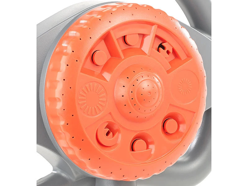Royal Gardineer Rasensprenger:Kreis-Rasensprinkler, 8 Sprüh-Funktionen, Für Gängige Gartenschläuche 6 Royal Gardineer Rasensprenger:Kreis-Rasensprinkler, 8 Sprüh-Funktionen, Für Gängige Gartenschläuche – Bild 4