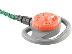 Royal Gardineer Sprinkler:2er-Set Kreis-Rasensprinkler, 8 Sprüh-Funktionen, Für Gartenschläuche -Rosenstein & Söhne Shop nx9285 5