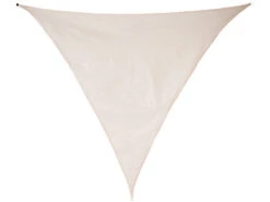 Royal Gardineer Sonnendach Terrasse:Sonnensegel Für Terrasse Und Garten, Dreieckig, 3 X 3 X 3 M, Taupe -Rosenstein & Söhne Shop nx9723 2