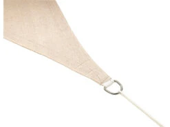 Royal Gardineer Sonnendach Terrasse:Sonnensegel Für Terrasse Und Garten, Dreieckig, 3 X 3 X 3 M, Taupe -Rosenstein & Söhne Shop nx9723 3