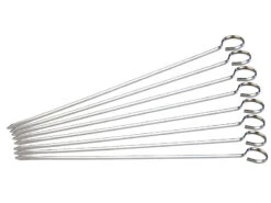 Rosenstein & Söhne Schaschlikspieß-Set:Schaschlik-Grillspieße Aus Edelstahl Im Günstigen 16er-Set, Je 31 Cm -Rosenstein & Söhne Shop pv8657 2