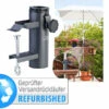 Royal Gardineer Ständer Für Sonnenschirm:Universal Stahl-Sonnenschirmhalter Für Geländer Versandrückläufer