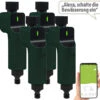 Royal Gardineer ZigBee Wasserventile:4er-Set Zigbee-Bewässerungscomputer Mit Ventil, App- & Sprachsteuerung -Rosenstein & Söhne Shop zx1192 18