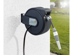 Royal Gardineer Schlauchaufroller:Gartenschlauch Mit Wand-Box Zum Automatischen Aufrollen, 9 M -Rosenstein & Söhne Shop zx1282 2