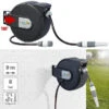 Royal Gardineer Schlauchaufroller:Gartenschlauch Mit Wand-Box Zum Automatischen Aufrollen, 9 M