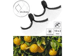 Royal Gardineer Vogelnetz:2er-Set Vogelschutznetze Für Obstbäume, 10 X 2 Meter