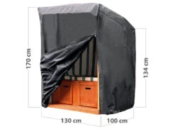 Royal Gardineer Strandkorbplane:Strandkorb-Abdeckplane, 420 D Oxford-Gewebe, 130x170x100 Cm, 170 G/m² 9 Royal Gardineer Strandkorbplane:Strandkorb-Abdeckplane, 420 D Oxford-Gewebe, 130x170x100 Cm, 170 G/m² -Rosenstein & Söhne Shop zx6001 5