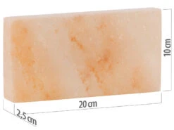 Rosenstein & Söhne Heisser Stein:4er-Set Salzsteinplatten Für Grill & BBQ, Rechteckig, 10 X 20 X 2,5 Cm -Rosenstein & Söhne Shop zx6027 8