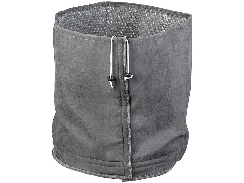 Royal Gardineer Winterschutzvliese:4er-Set Thermo-Topfschutz Für Pflanzen, 40x40 Cm, Drainage, Anthrazit 9 Royal Gardineer Winterschutzvliese:4er-Set Thermo-Topfschutz Für Pflanzen, 40x40 Cm, Drainage, Anthrazit – Bild 7