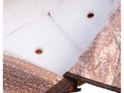 Royal Gardineer Winterschutzvlies:4er-Set Thermo-Topfschutz Für Pflanzen, 40x40 Cm, Mit Drainage, Braun -Rosenstein & Söhne Shop zx6080 4 1