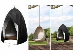 Royal Gardineer Hängesessel Plane:Abdeckung Für Outdoor-Hängesessel, Wasser- & Staubdicht, 115 X 190 Cm