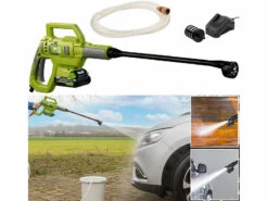 AGT Professional Accu Druckreiniger:Mobiler Akku-Druckreiniger Mit Schnell-Ladegerät, Versandrückläufer -Rosenstein & Söhne Shop zx7037 10 1