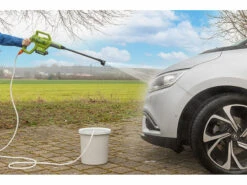 AGT Professional Accu Druckreiniger:Mobiler Akku-Druckreiniger Mit Schnell-Ladegerät, Versandrückläufer -Rosenstein & Söhne Shop zx7037 15 1