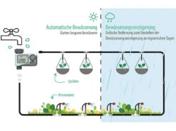 Royal Gardineer Bewässerung Computer:Digitaler Bewässerungscomputer Mit LCD-Display 8 Royal Gardineer Bewässerung Computer:Digitaler Bewässerungscomputer Mit LCD-Display -Rosenstein & Söhne Shop zx7046 5
