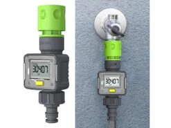 Royal Gardineer Wasseruhr:Digitaler Wasserzähler Für Den Gartenschlauch, Mit 4 Zähleranzeigen