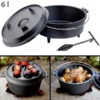 Rosenstein & Söhne Töpfe:Dutch Oven Aus Gusseisen Mit Standfüßen, 2in1-Deckel & -Pfanne, 6 L -Rosenstein & Söhne Shop zx7058 6