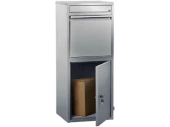 AGT 2er-Set Stand-Paketbriefkasten Mit Rückholsperre, Stahlblech 15 AGT 2er-Set Stand-Paketbriefkasten Mit Rückholsperre, Stahlblech -Rosenstein & Söhne Shop zx7131 4