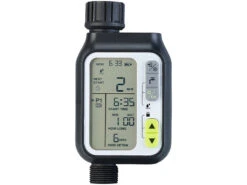 Royal Gardineer Beregnungsautomat:2er-Set Digitale Bewässerungscomputer Mit Display & Regensensor -Rosenstein & Söhne Shop zx7145 2