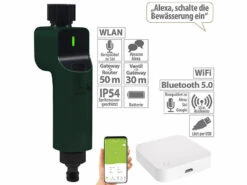 Royal Gardineer Alexa Bewässerungsuhr:Bewässerungsventil Mit ZigBee-Gateway, App- Und Sprach-Steuerung