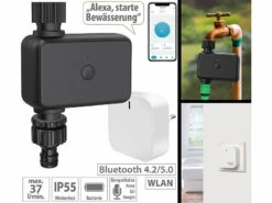Royal Gardineer Smarthome-Controller:Programmierbarer Bewässerungscomputer Mit WLAN-Gateway & App-Steuerung