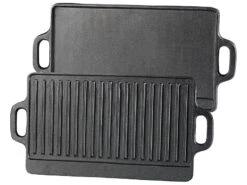 Rosenstein & Söhne BBQ Grillplatte:Gusseiserne Wende-Grillplatte, 34 X 21 Cm, 2er-Set 23 Rosenstein & Söhne BBQ Grillplatte:Gusseiserne Wende-Grillplatte, 34 X 21 Cm, 2er-Set -Rosenstein & Söhne Shop zx7175 3