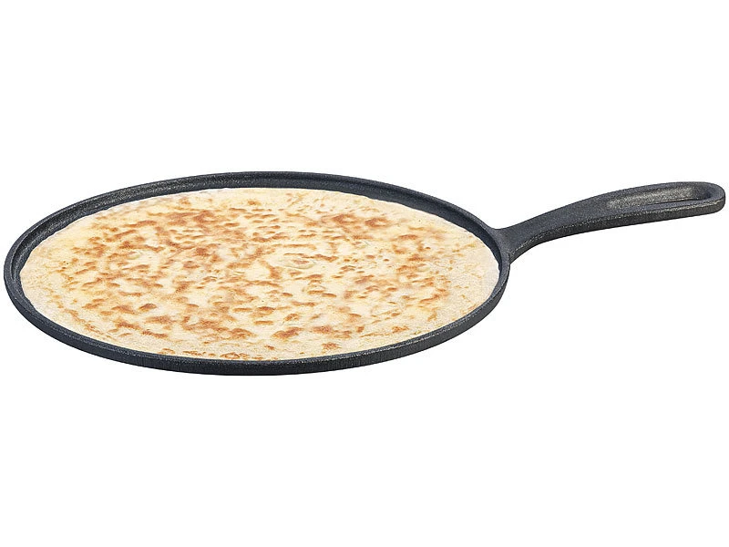 Rosenstein & Söhne Crepe Pfanne Gusseisen:Gusseiserne Crêpe-Pfanne Für Grill Und Herd Versandrückläufer 7 Rosenstein & Söhne Crepe Pfanne Gusseisen:Gusseiserne Crêpe-Pfanne Für Grill Und Herd Versandrückläufer – Bild 5