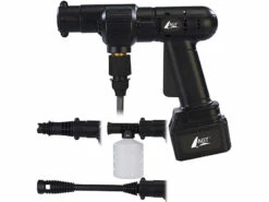 AGT Akku Hochdruckreiniger:Mobiler Akku-Druckreiniger Mit Schaumdüse, 30bar, 33W, 1.500mAh, 22V -Rosenstein & Söhne Shop zx7319 22