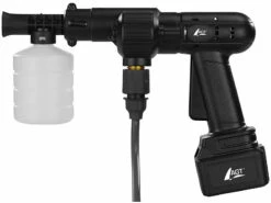 AGT Akku Hochdruckreiniger:Mobiler Akku-Druckreiniger Mit Schaumdüse, 30bar, 33W, 1.500mAh, 22V -Rosenstein & Söhne Shop zx7319 6