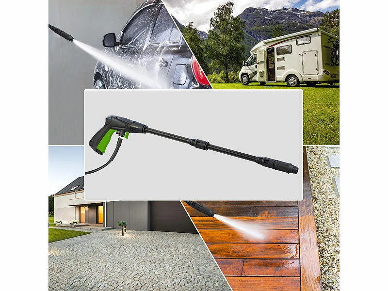 AGT Professional Druckreiniger:Hochdruckreiniger Mit Multi-Lanze, 110 Bar, 1.600 Watt, IPX5 5 AGT Professional Druckreiniger:Hochdruckreiniger Mit Multi-Lanze, 110 Bar, 1.600 Watt, IPX5 – Bild 3