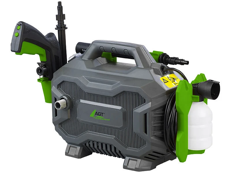 AGT Professional Druckreiniger:Hochdruckreiniger Mit Multi-Lanze, 110 Bar, 1.600 Watt, IPX5 12 AGT Professional Druckreiniger:Hochdruckreiniger Mit Multi-Lanze, 110 Bar, 1.600 Watt, IPX5 – Bild 10